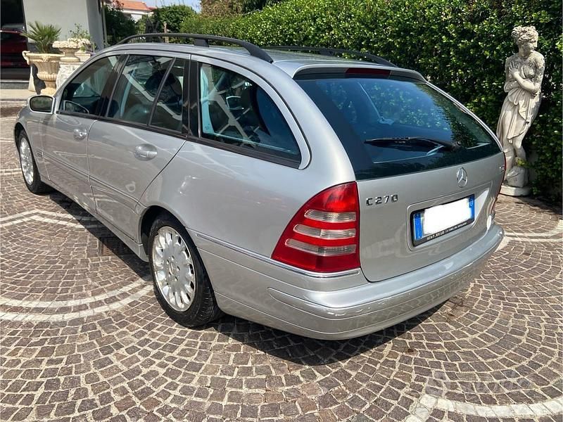 Usata Mercedes C270 Avantgarde 170 CV (125 kW) 2003 Grigio Station wagon