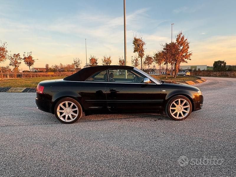 Usata Audi A4 Cabriolet 2005 Nero Cabrio