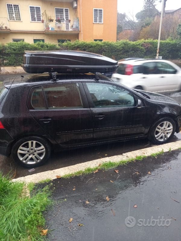 Usata VW Golf V 105 CV (77 kW) 2007 Nero Berlina