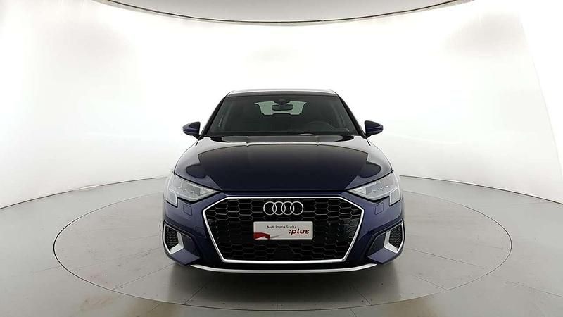 Usata Audi A3 Advanced 116 CV (85 kW) 2023 Blu navarra met Berlina