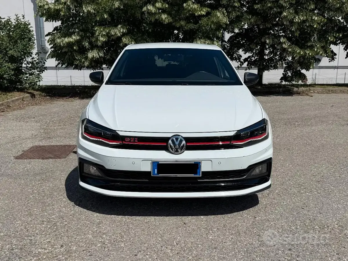 Usata VW Polo GTI 200 CV (147 kW) 2019 Bianco Utilitaria