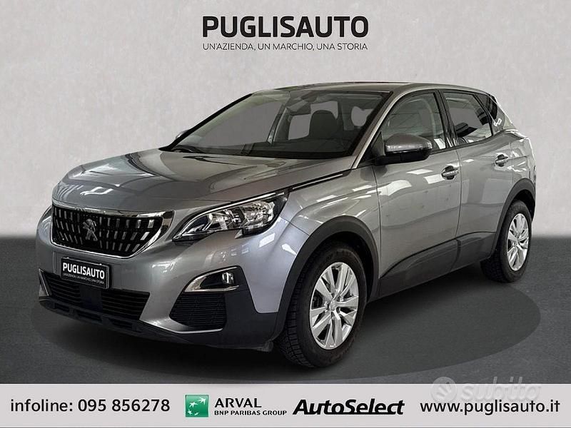 Usata Peugeot 3008 Active 131 CV (96 kW) 2019 Grigio SUV