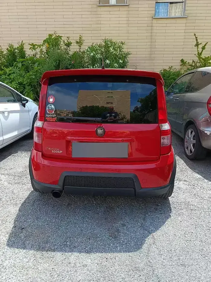 Usata Fiat Panda 101 CV (74 kW) 2007 Rosso Utilitaria