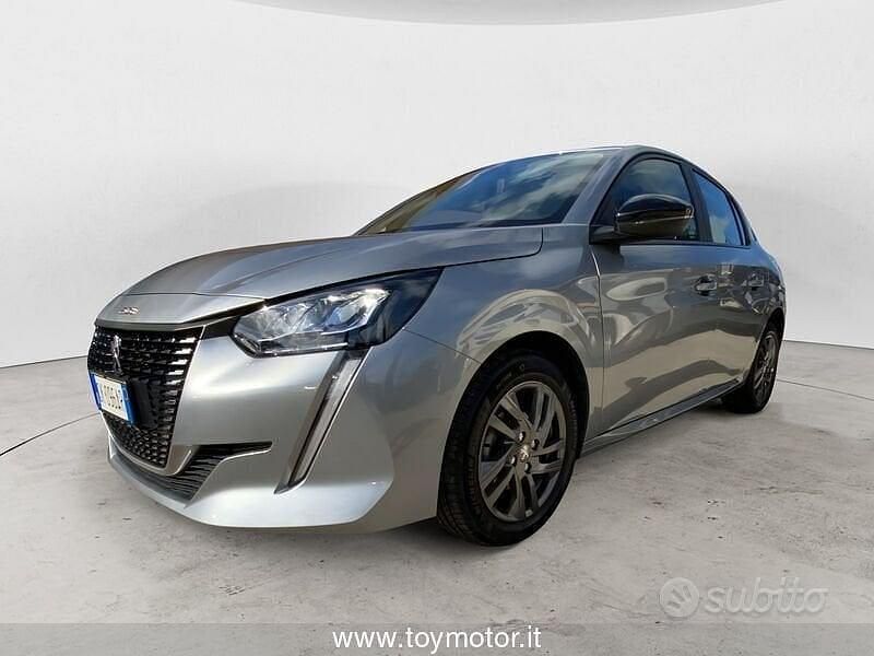 Usata Peugeot 208 Allure 75 CV (55 kW) 2022 Grigio Utilitaria