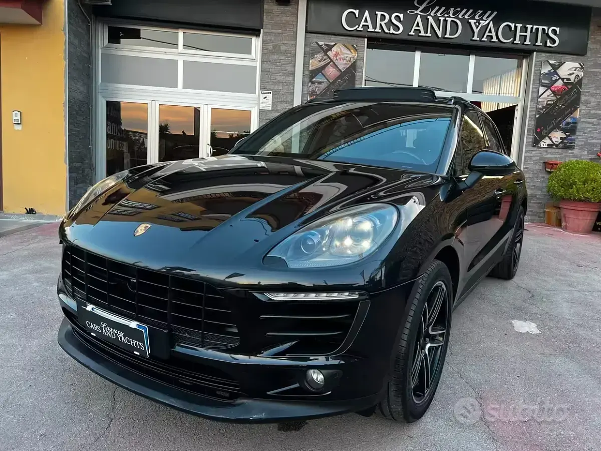 Usata Porsche Macan 250 CV (183 kW) 2015 Nero SUV