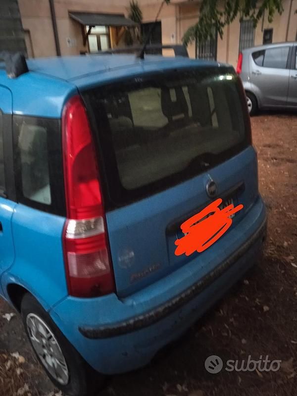 Usata Fiat Panda 2005 Blu Utilitaria