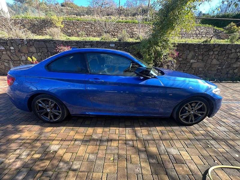 Usata BMW M235 M Performance 326 CV (239 kW) 2016 Blu/azzurro Coupé