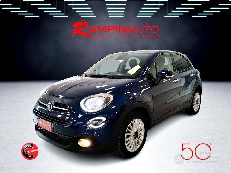 Usata Fiat 500X Connect 95 CV (69 kW) 2021 Blu SUV