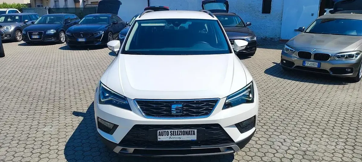 Usata Seat Ateca Business 116 CV (85 kW) 2019 Bianco SUV