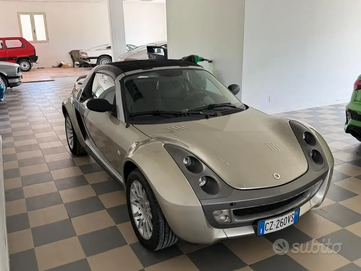 Usata Smart Roadster 82 CV (60 kW) 2006 Grigio Cabrio