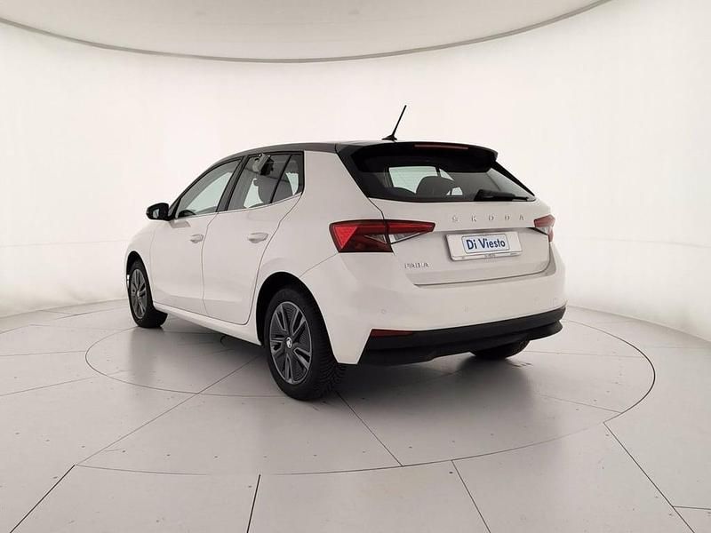 Usata Skoda Fabia Style 110 CV (80 kW) 2024 9p bianco magnolia Utilitaria
