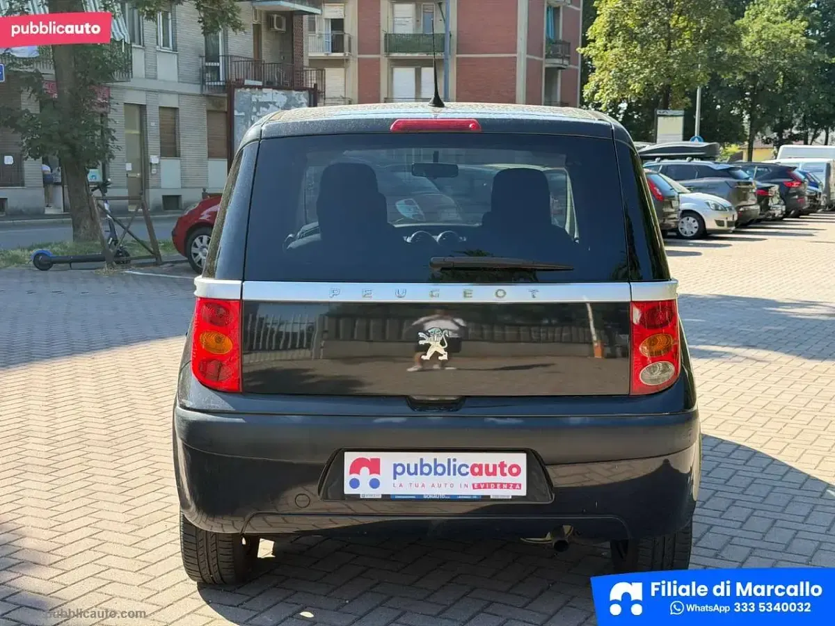 Usata Peugeot 1007 73 CV (53 kW) 2008 Nero Monovolume