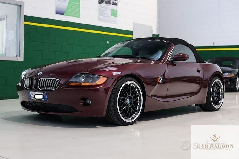 Usata BMW Z4 2004 Rosso Cabrio