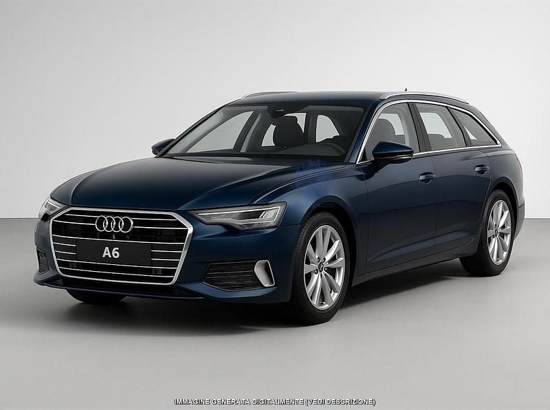 Usata Audi A6 Advanced Plus 265 CV (194 kW) 2025 Blu Station wagon