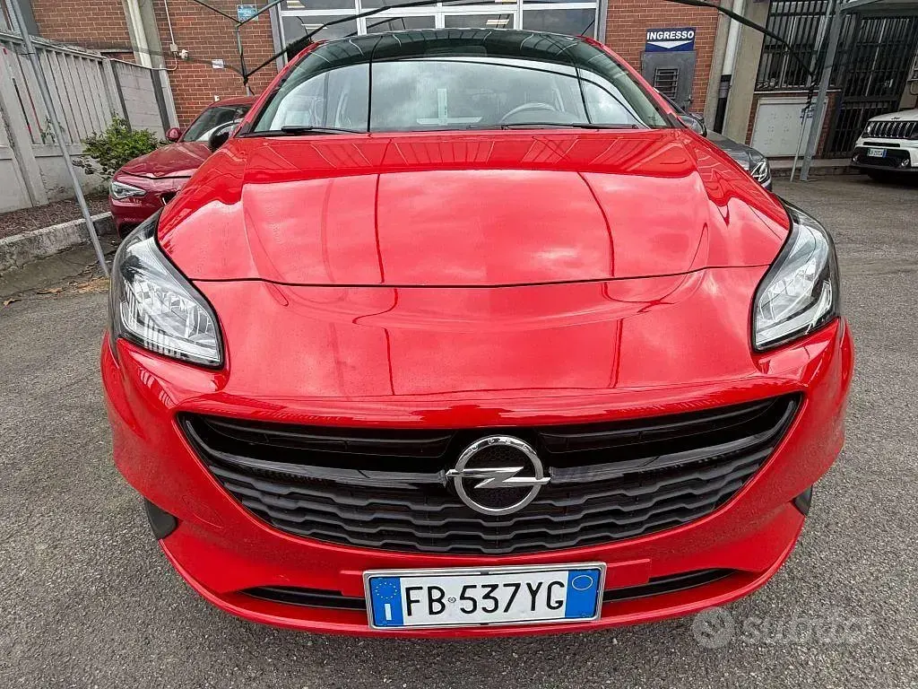 Usata Opel Corsa 90 CV (66 kW) 2016 Rosso Utilitaria