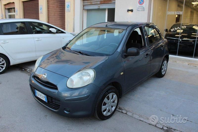 Usata Nissan Micra Comfort 80 CV (58 kW) 2011 Blu Utilitaria