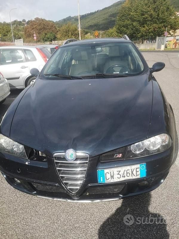 Usata Alfa Romeo 156 150 CV (110 kW) 2005 Nero Berlina