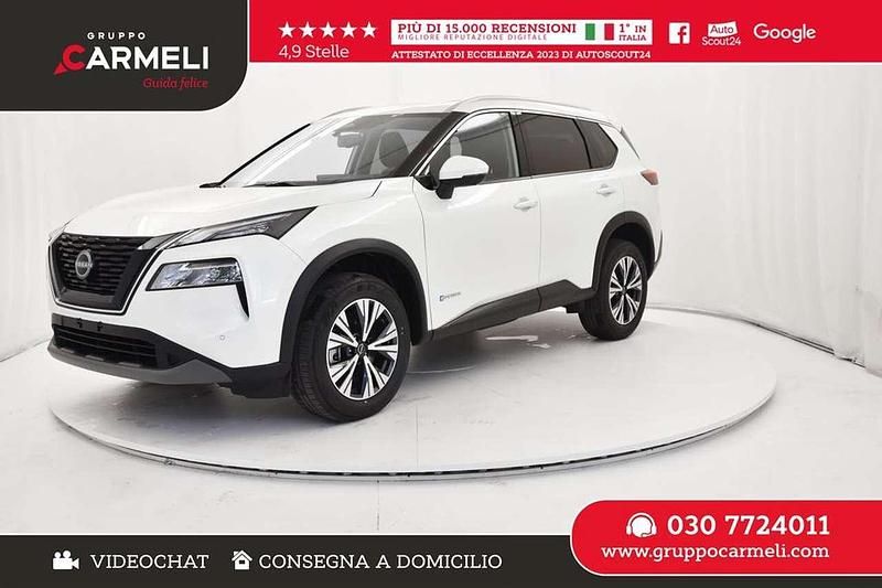 White pearl brilliant Usata 2024 Nissan X-Trail N-Connecta SUV | 34.400 € (Buon prezzo) - Immagine 1/4