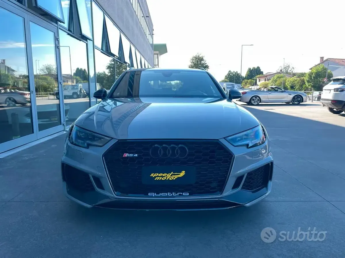 Usata Audi RS4 Ambiente 450 CV (330 kW) 2019 Grigio Station wagon