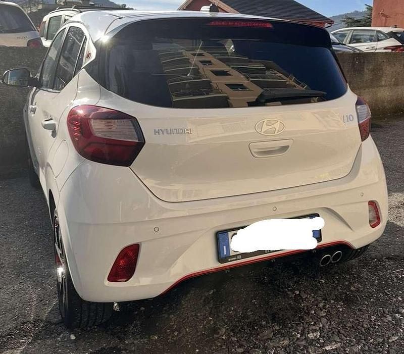 Usata Hyundai i10 N Line 101 CV (74 kW) 2023 Bianco Utilitaria