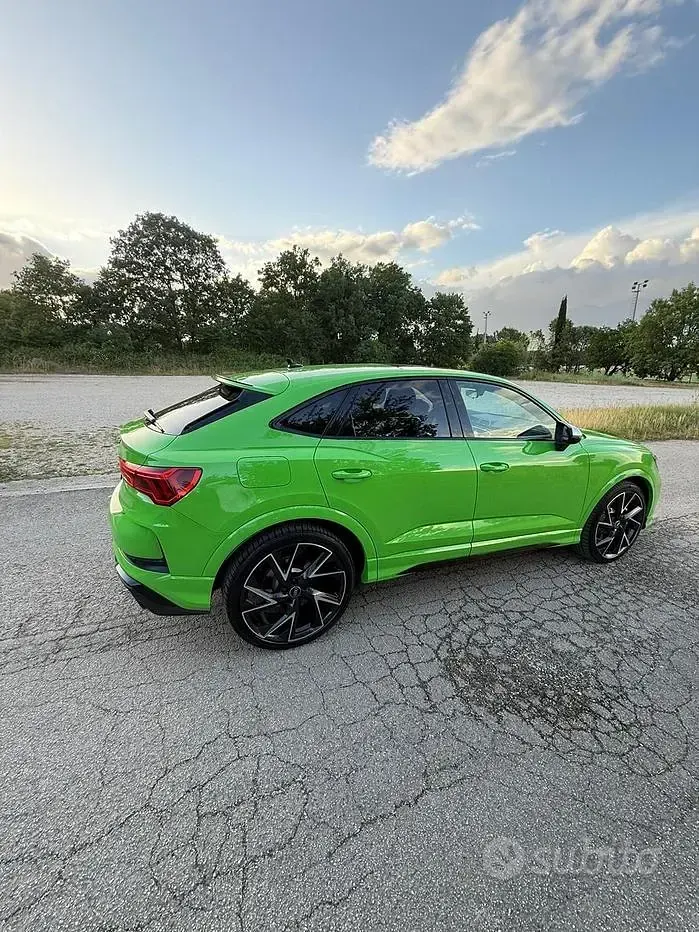 Usata Audi Q3 400 CV (294 kW) 2021 Verde SUV