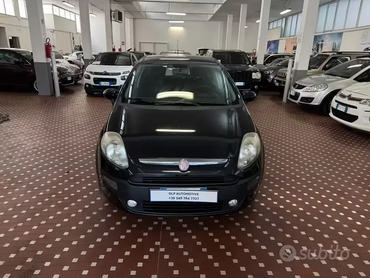 Brugt Fiat Punto Evo Emotion 78 HK (57 kW) 2011 Sort Hatchback
