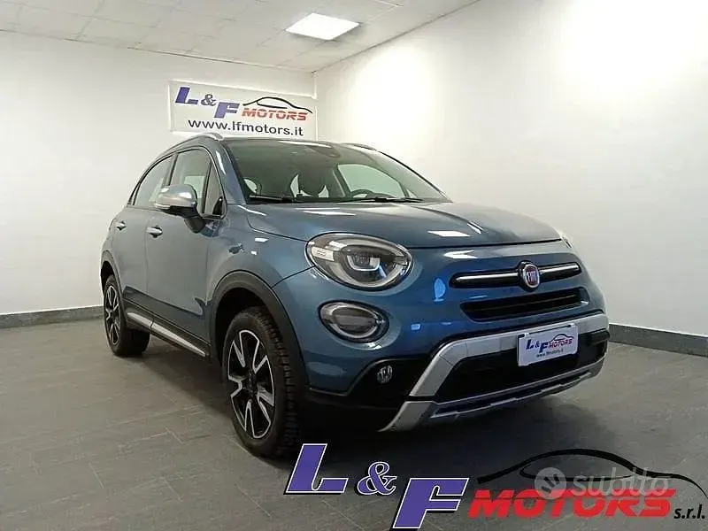 Usata Fiat 500X Cross 150 CV (110 kW) 2019 Blu SUV