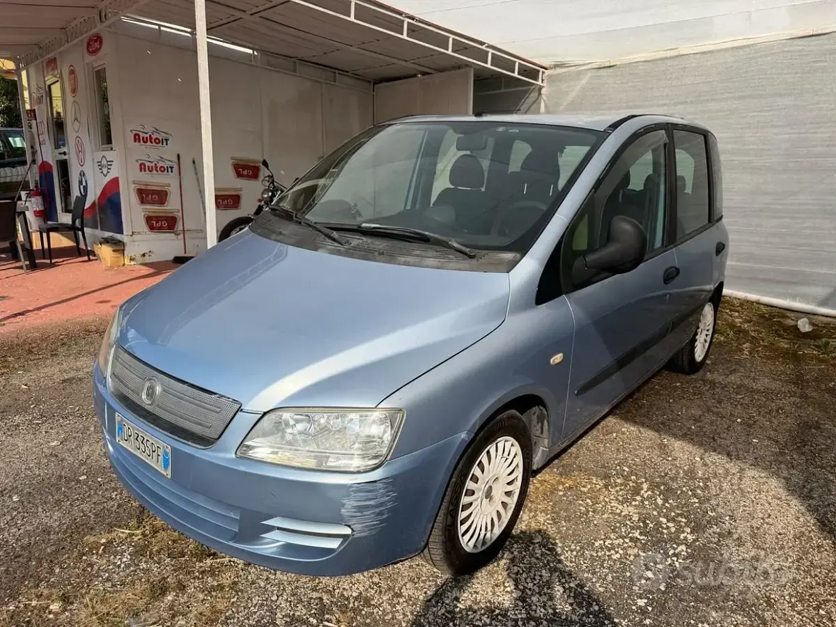 Usata Fiat Multipla Active 120 CV (88 kW) 2008 Bluazzurro Monovolume