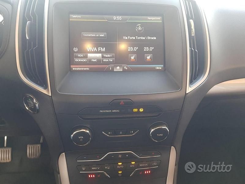 Usata Ford S-MAX S 150 CV (110 kW) 2016 Blu Monovolume