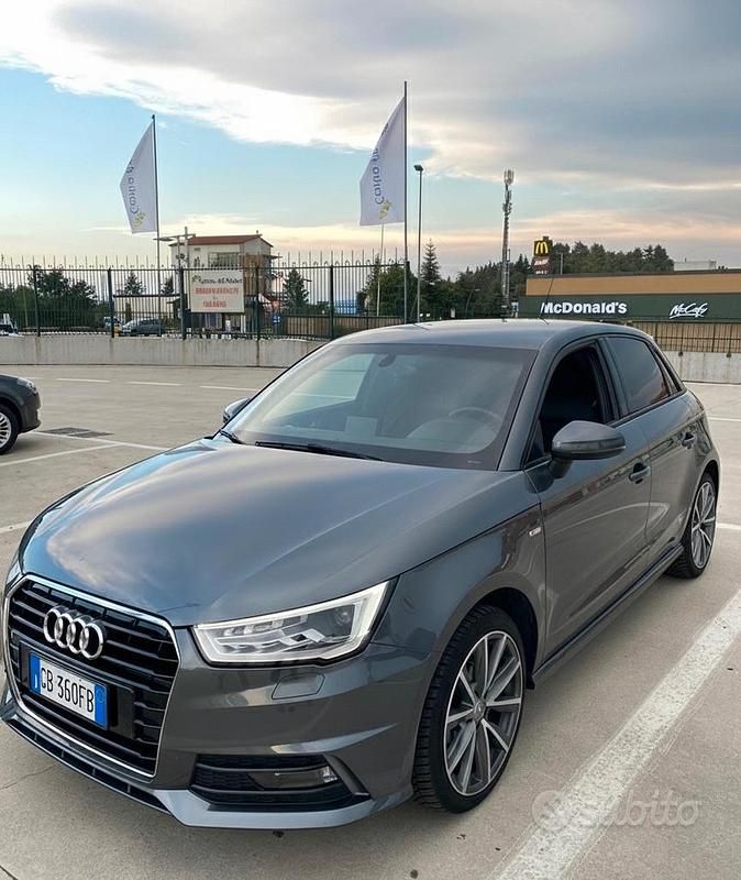 Usata Audi A1 S-Line 90 CV (66 kW) 2018 Grigio Berlina