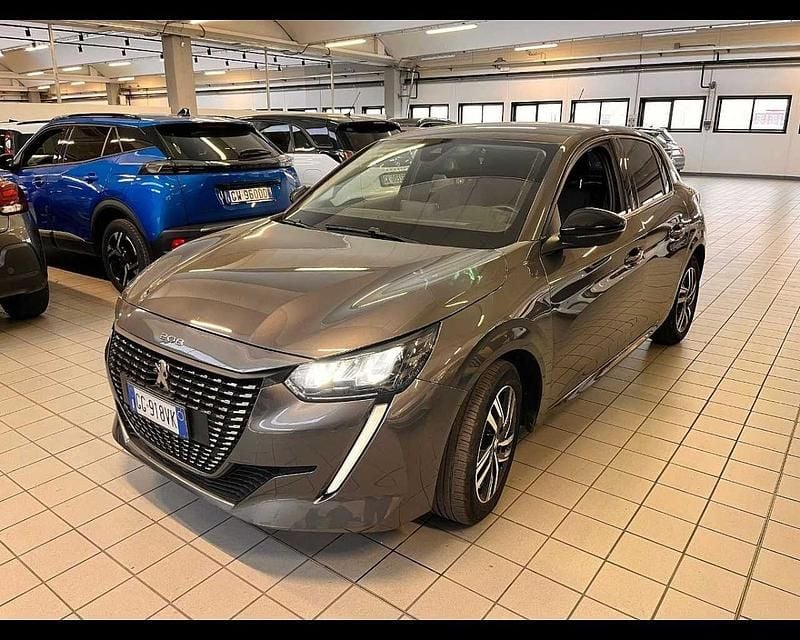 Usata Peugeot 208 Allure 102 CV (75 kW) 2022 Grigio Utilitaria