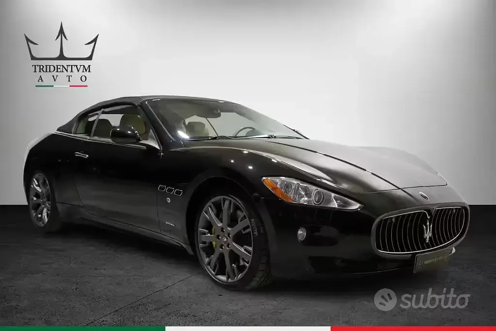 Usata Maserati GranCabrio 450 CV (330 kW) 2010 Nero Cabrio