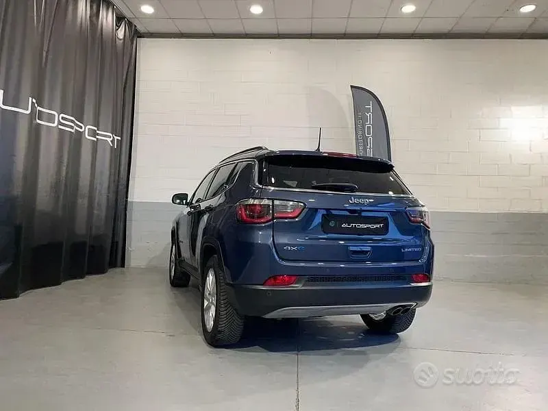 Usata Jeep Compass Limited 190 CV (139 kW) 2020 Blu/azzurro SUV