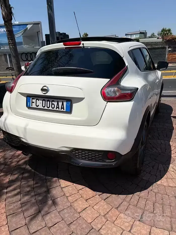 Usata Nissan Juke Tekna 110 CV (80 kW) 2016 Bianco SUV
