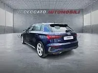 Usata Audi A3 Sportback S-Line 116 CV (85 kW) 2024 Blu Utilitaria