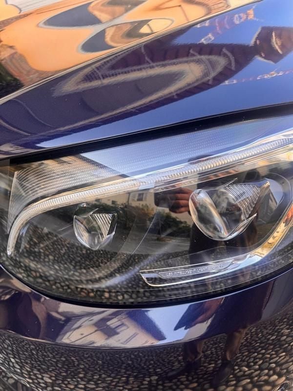 Usata Mercedes GLC250 203 CV (149 kW) 2018 Blu Station wagon