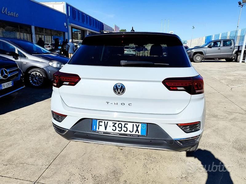 Usata VW T-Roc Advance 116 CV (85 kW) 2019 Bianco SUV