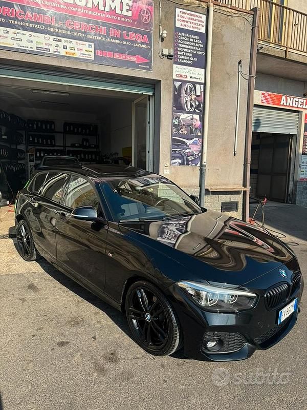 Usata BMW 114 M Sport 95 CV (69 kW) 2019 Nero Utilitaria