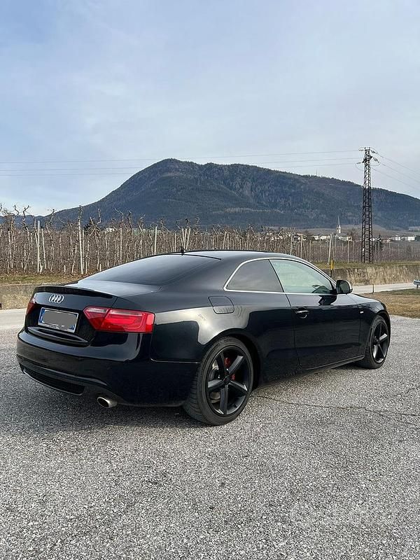 Usata Audi A5 S-Line 190 CV (139 kW) 2009 Nero Coupé
