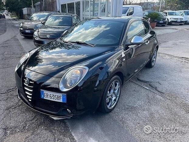 Usata Alfa Romeo MiTo Quadrifoglio Verde 170 CV (125 kW) 2013 Nero Utilitaria