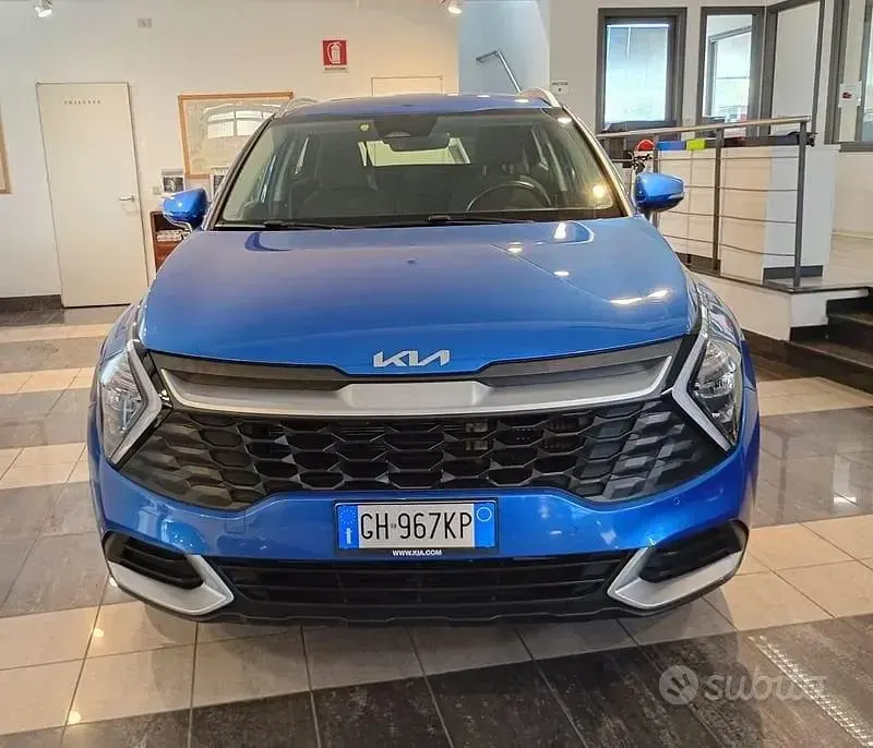 Usata Kia Sportage 136 CV (100 kW) 2022 Blu SUV