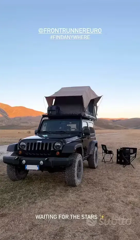 Usata Jeep Wrangler Rubicon 200 CV (147 kW) 2010 Nero SUV