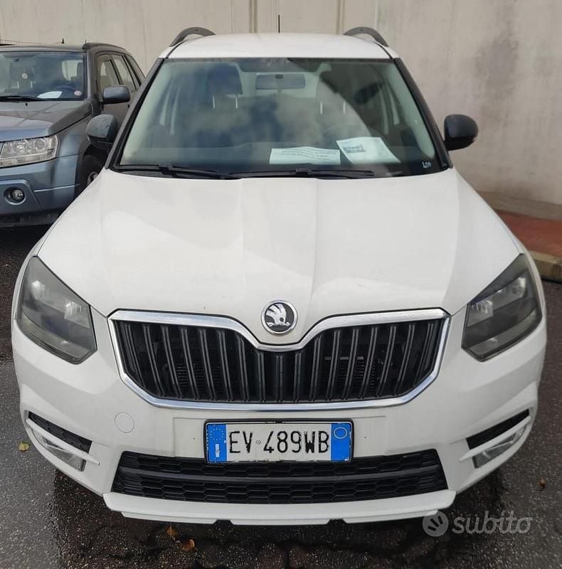 Käytetty Skoda Yeti Active 105 HP (77 kW) 2014 Valkoinen Katumaasturi