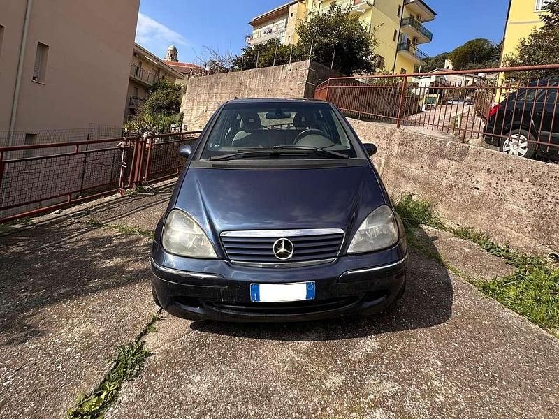 Usata Mercedes A170 Elegance 95 CV (69 kW) 2003 Blu/azzurro Monovolume
