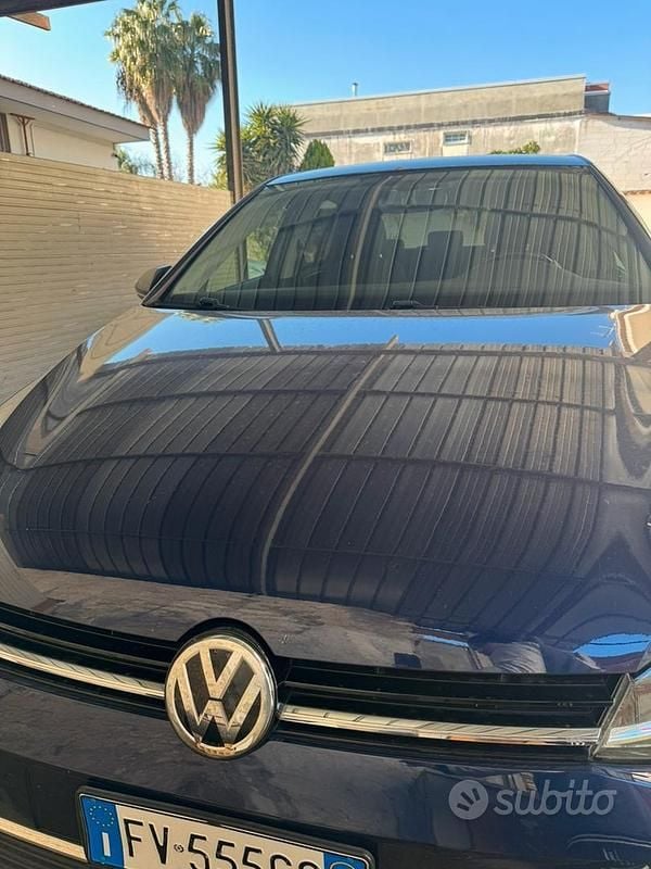 Usata VW Golf VII 110 CV (80 kW) 2019 Blu Berlina