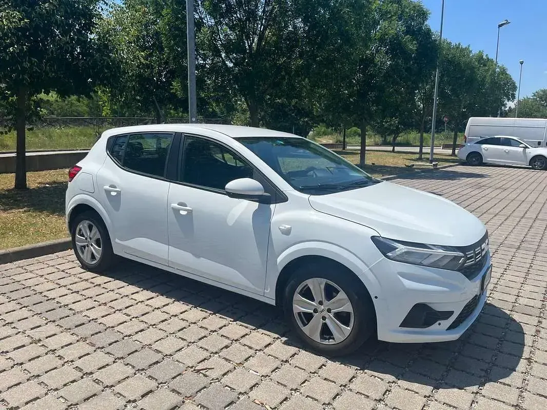 Usata Dacia Sandero Expression 101 CV (74 kW) 2023 Bianco Berlina