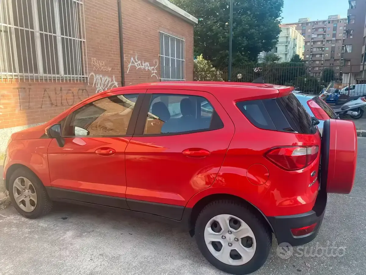 Usata Ford Ecosport 99 CV (72 kW) 2020 Rosso SUV