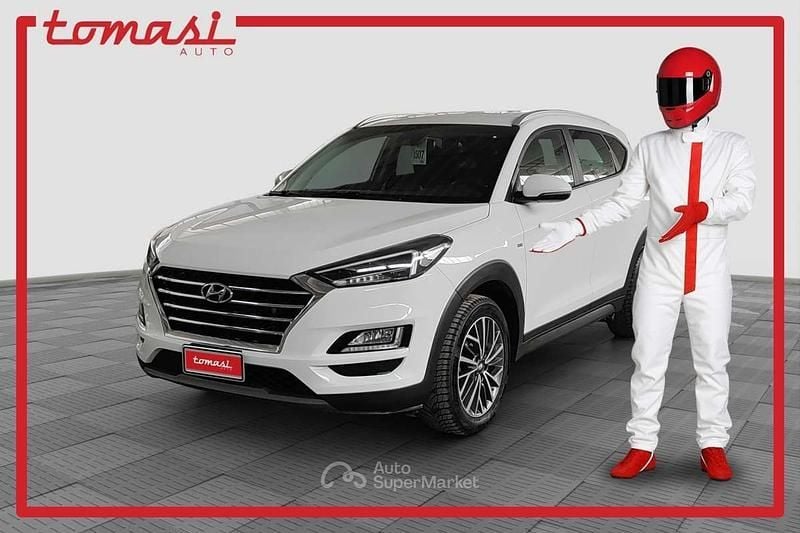 Usata Hyundai Tucson 136 CV (100 kW) 2020 Bianco SUV