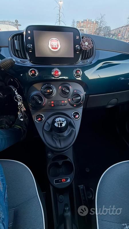 Usata Fiat 500 69 CV (50 kW) 2020 Blu Utilitaria