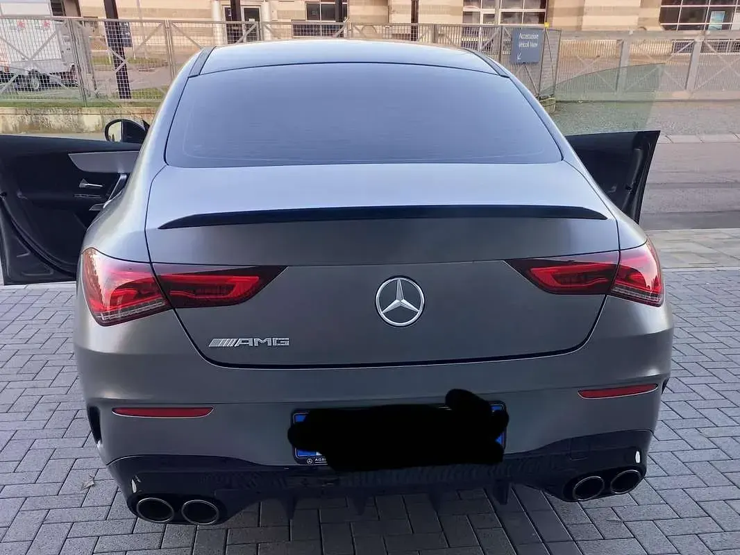 Usata Mercedes CLA35 AMG AMG 306 CV (225 kW) 2021 Grigio Coupé